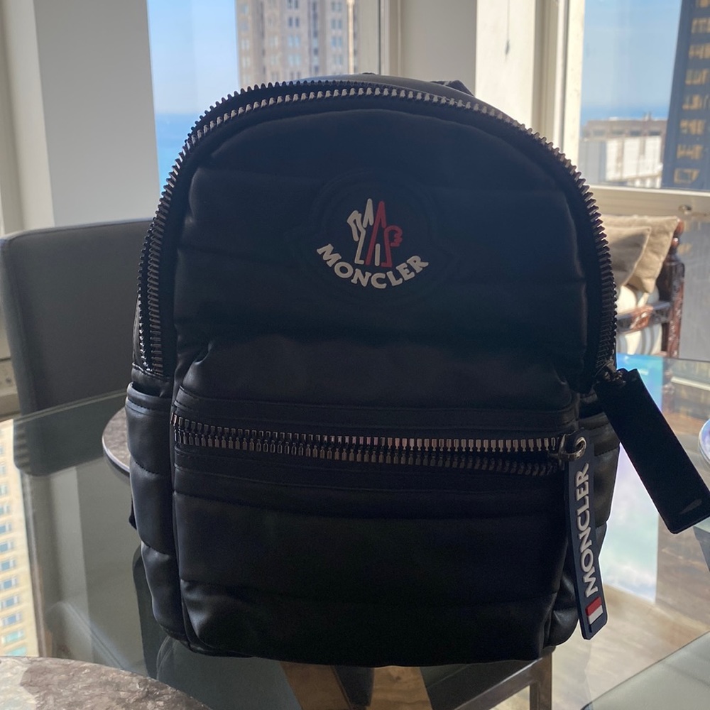 Beautiful Moncler unisex backpack never worn as new no tags no dust bag